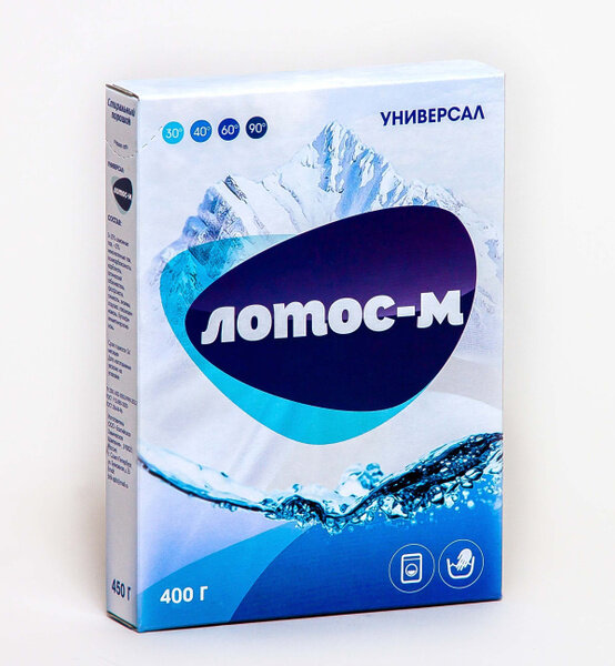 Порошок стиральный "Лотос-М" 450гр.